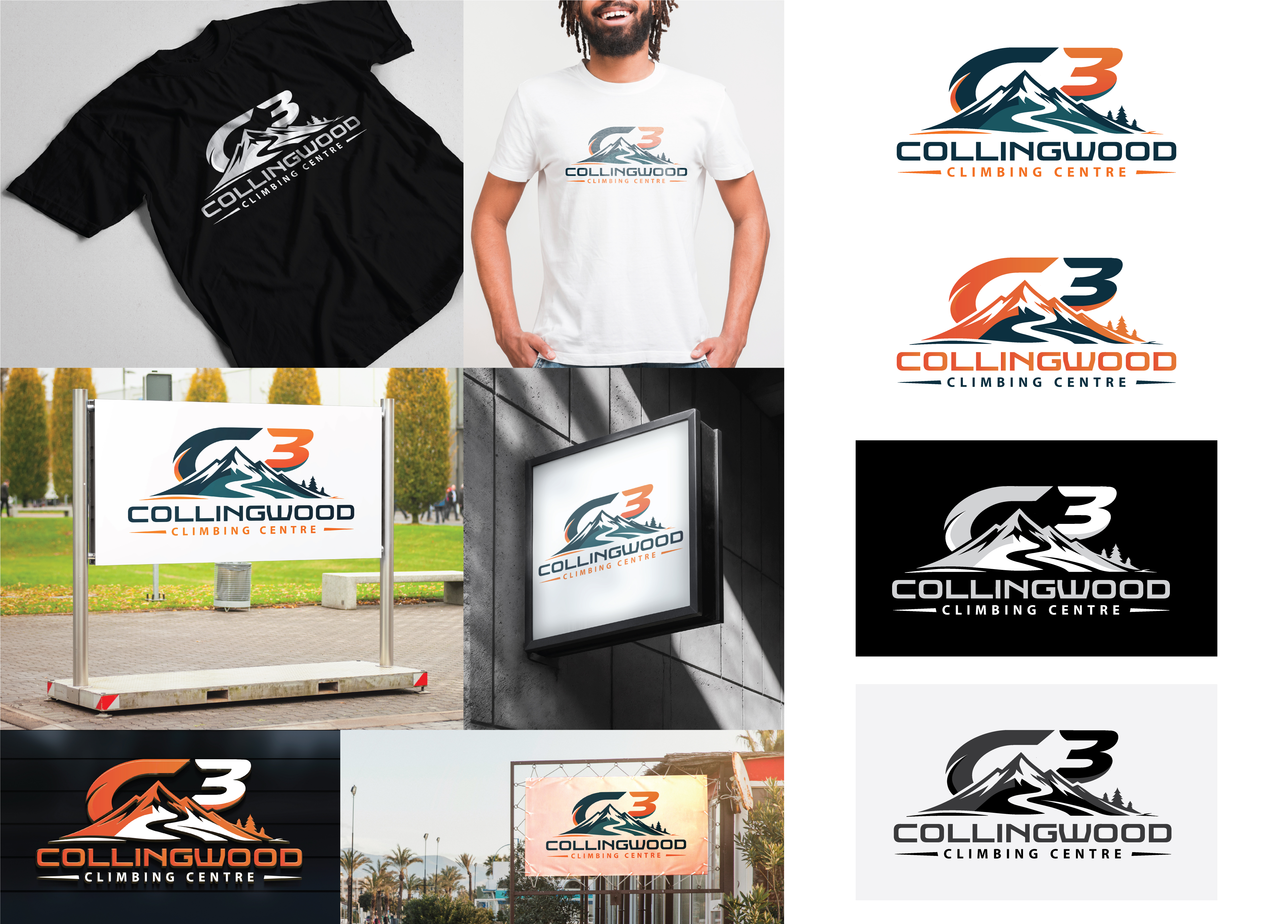 Diseño de Logo por Impressive Designs para Collingwood Climbing Centre | Diseño #37042951