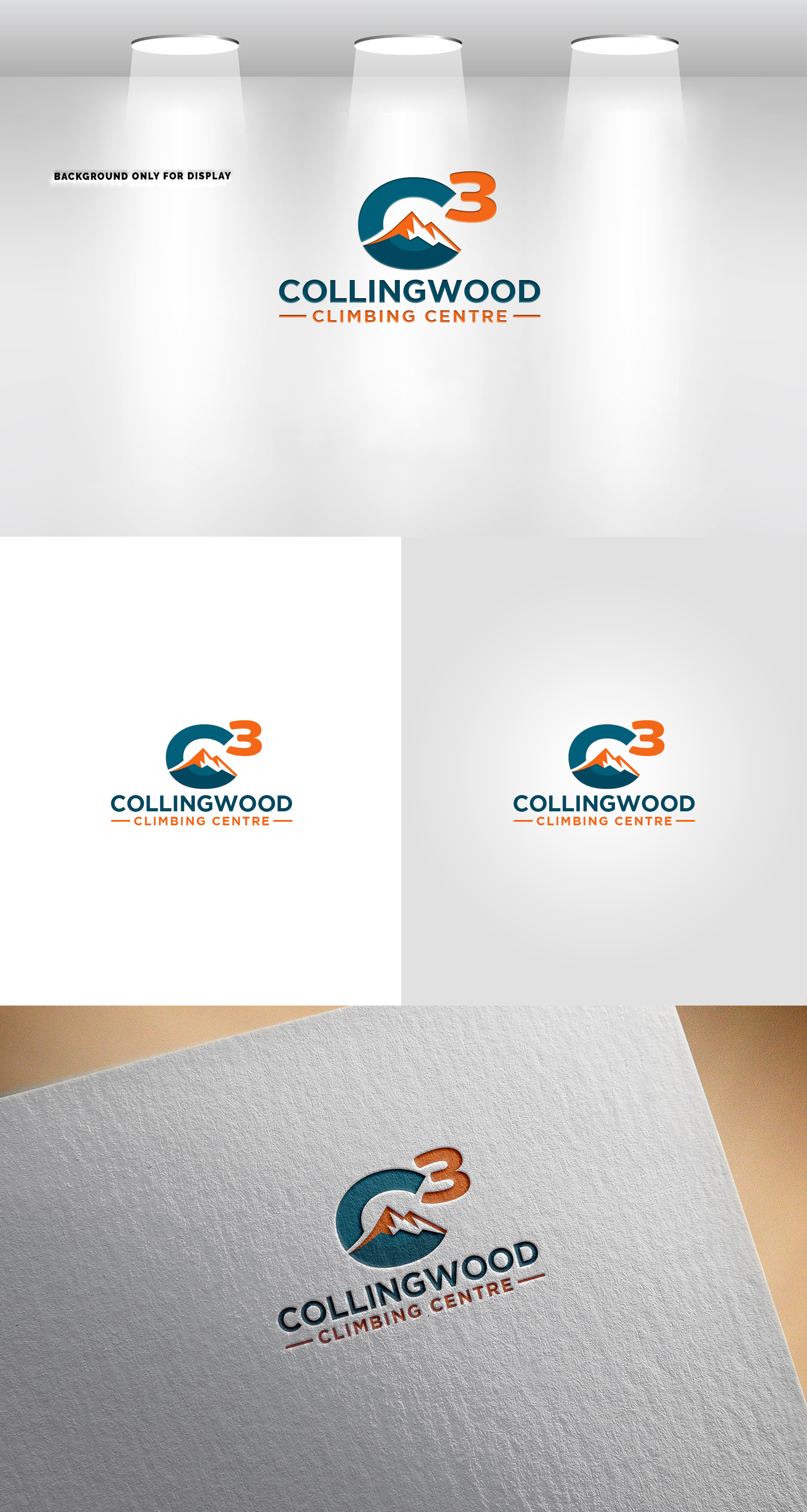 Logo Design by Soonia for Collingwood Climbing Centre | Design #37044766
