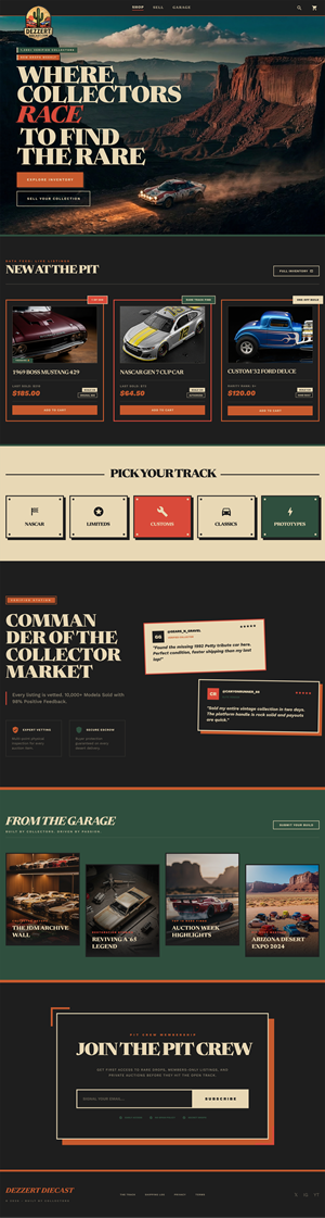 Diseño Web por Amer Flihan (RBD) para Your Garage Cave LLC | Diseño #37036394
