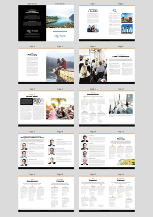 Brochure Design by MarkoE for this project | Design #37040003
