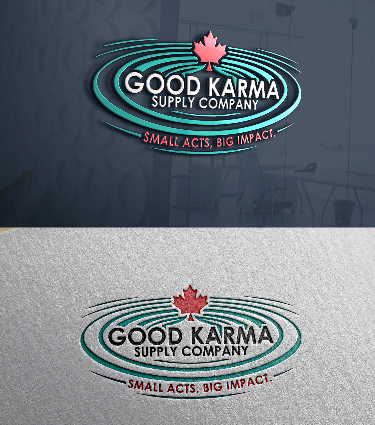 Logo Design by 24ksunny for the Good Karma Supply Company | Design #37040916