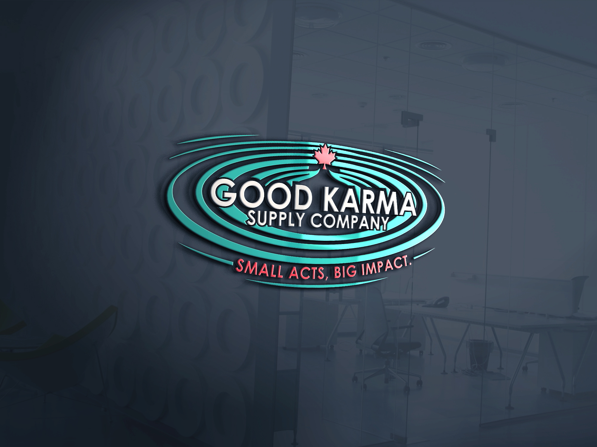 Logo Design by 24ksunny for the Good Karma Supply Company | Design #37048160