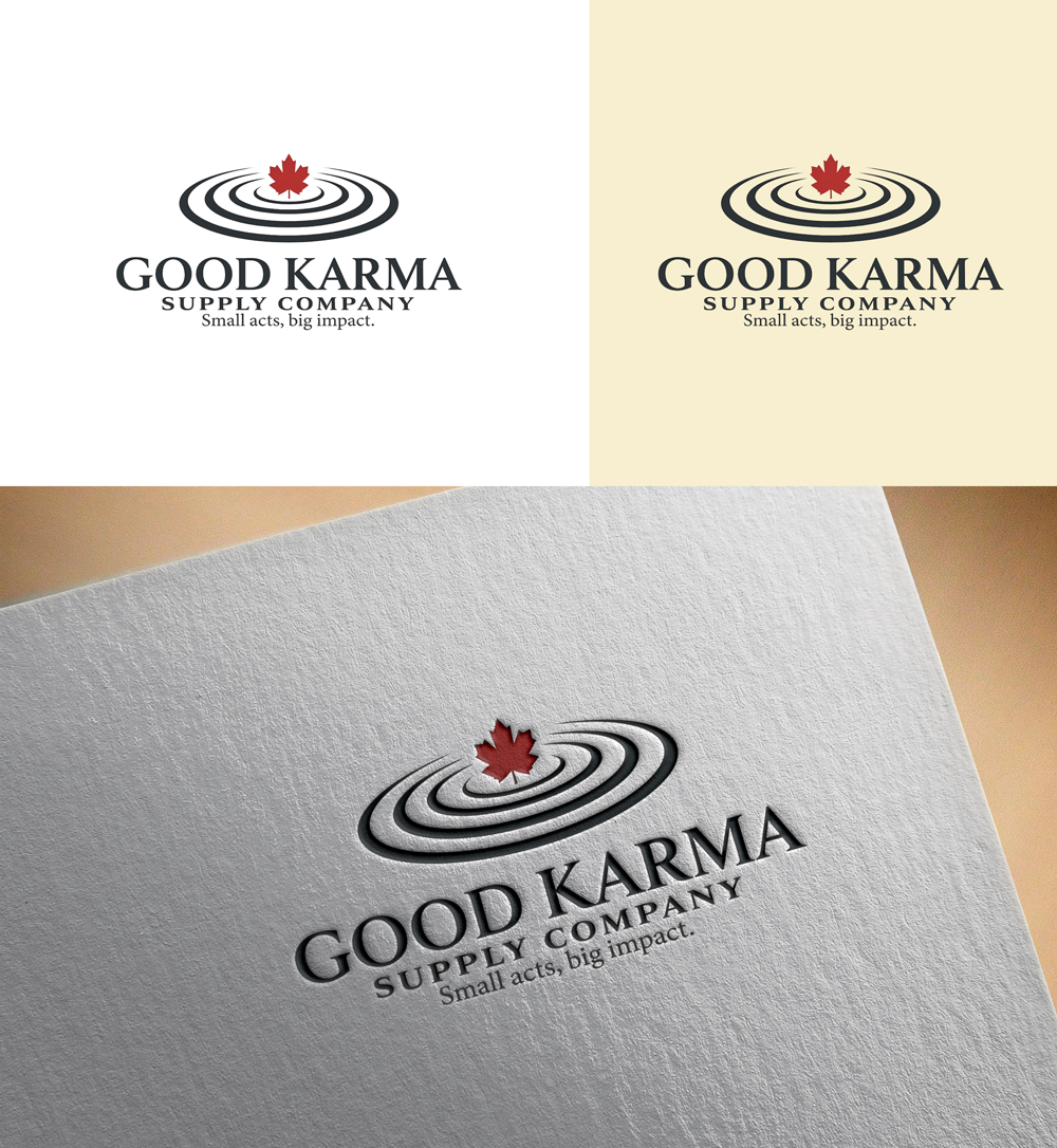 Logo Design by RA-bica for the Good Karma Supply Company | Design #37043274