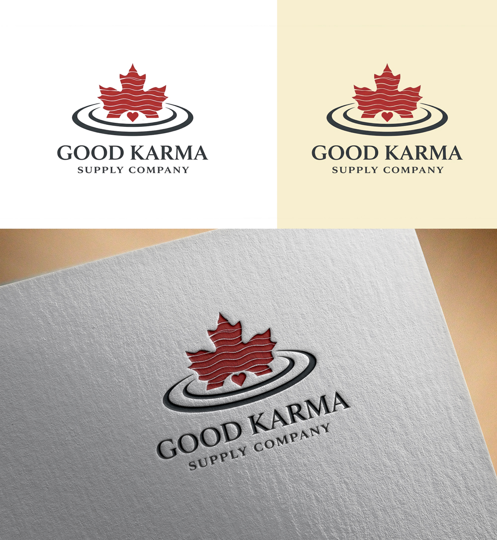 Logo Design by RA-bica for the Good Karma Supply Company | Design #37043326