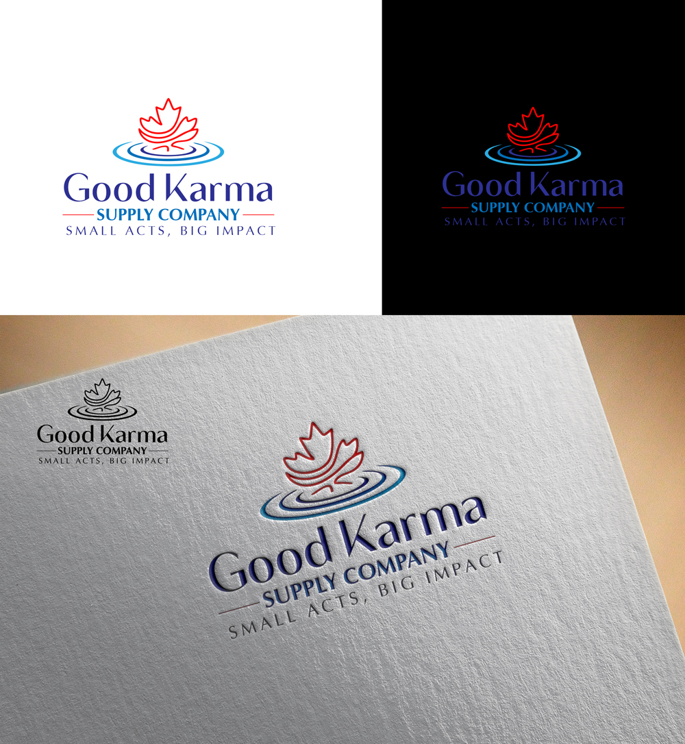 Logo Design by RA-bica for the Good Karma Supply Company | Design #37043438