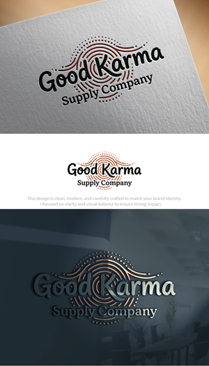 Logo Design by Hamza  Al-Muttalib for the Good Karma Supply Company | Design: #37044054