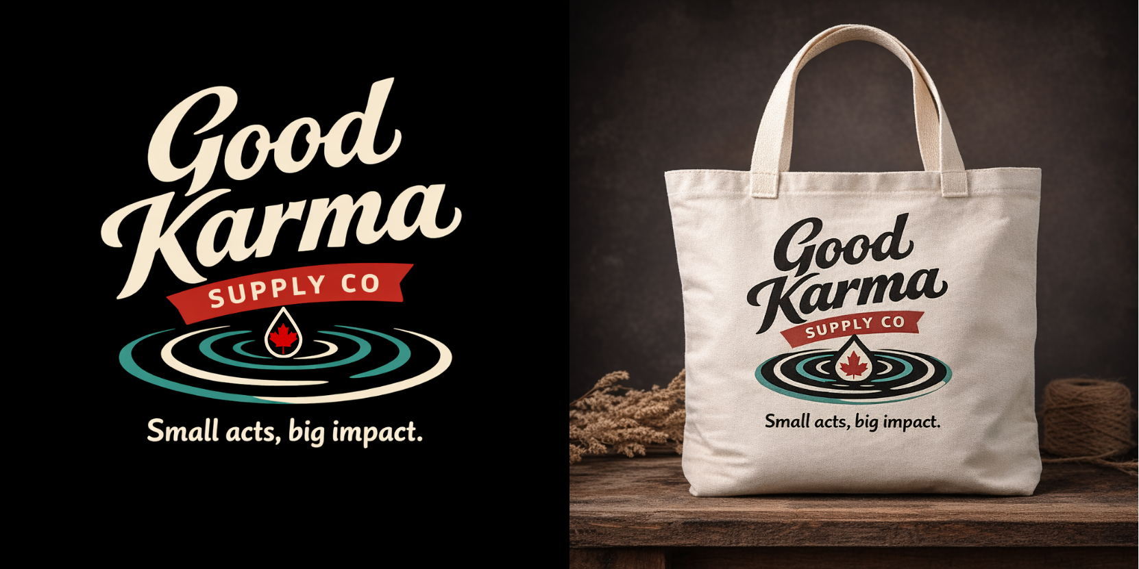 Logo Design by echosaputro for the Good Karma Supply Company | Design #37048761