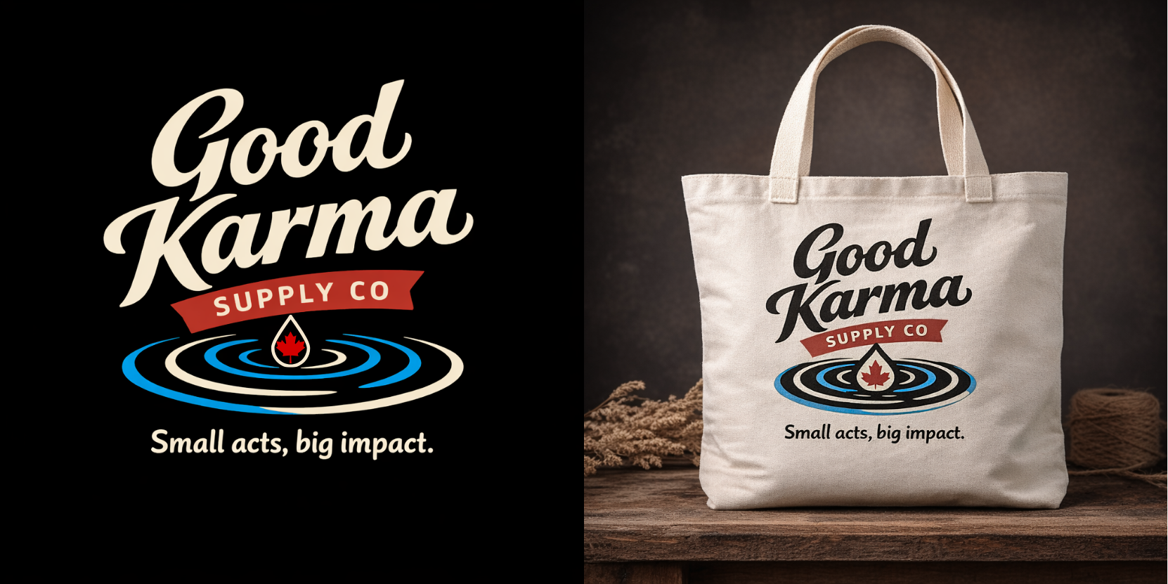 Logo Design by echosaputro for the Good Karma Supply Company | Design #37049178