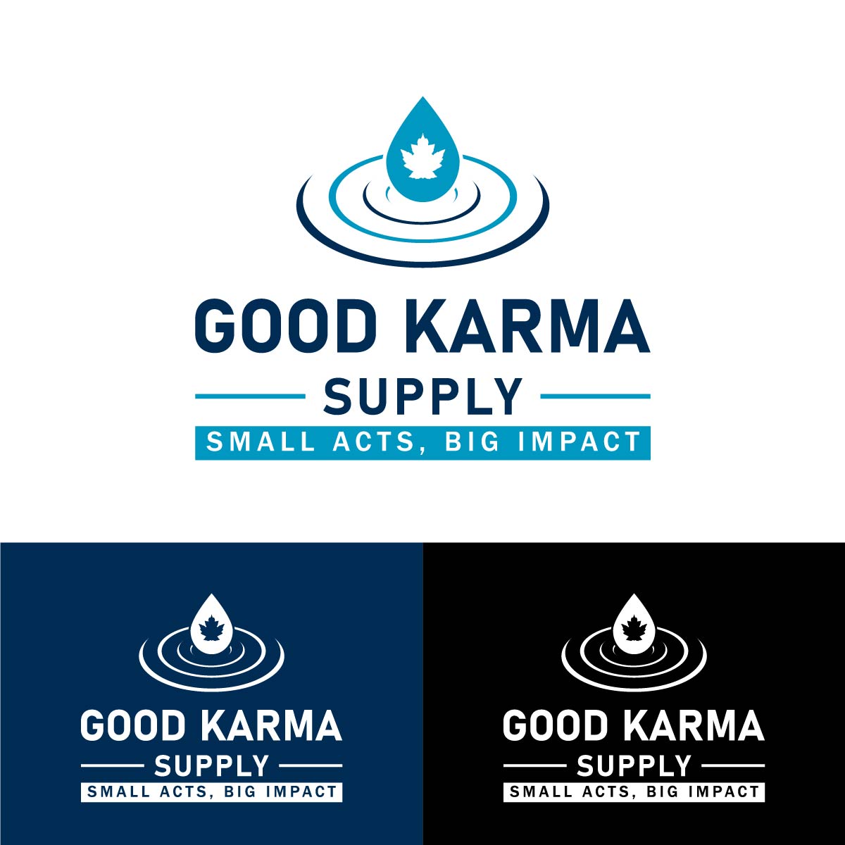 Logo Design by DesignLima for the Good Karma Supply Company | Design #37042819