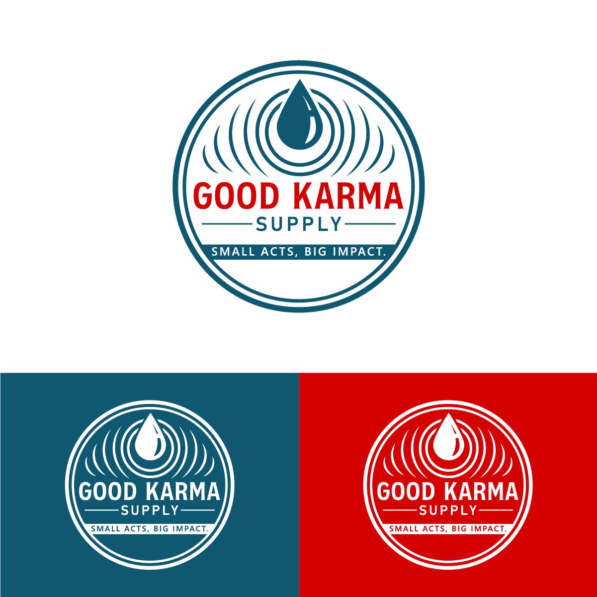 Logo Design by DesignLima for the Good Karma Supply Company | Design #37043296