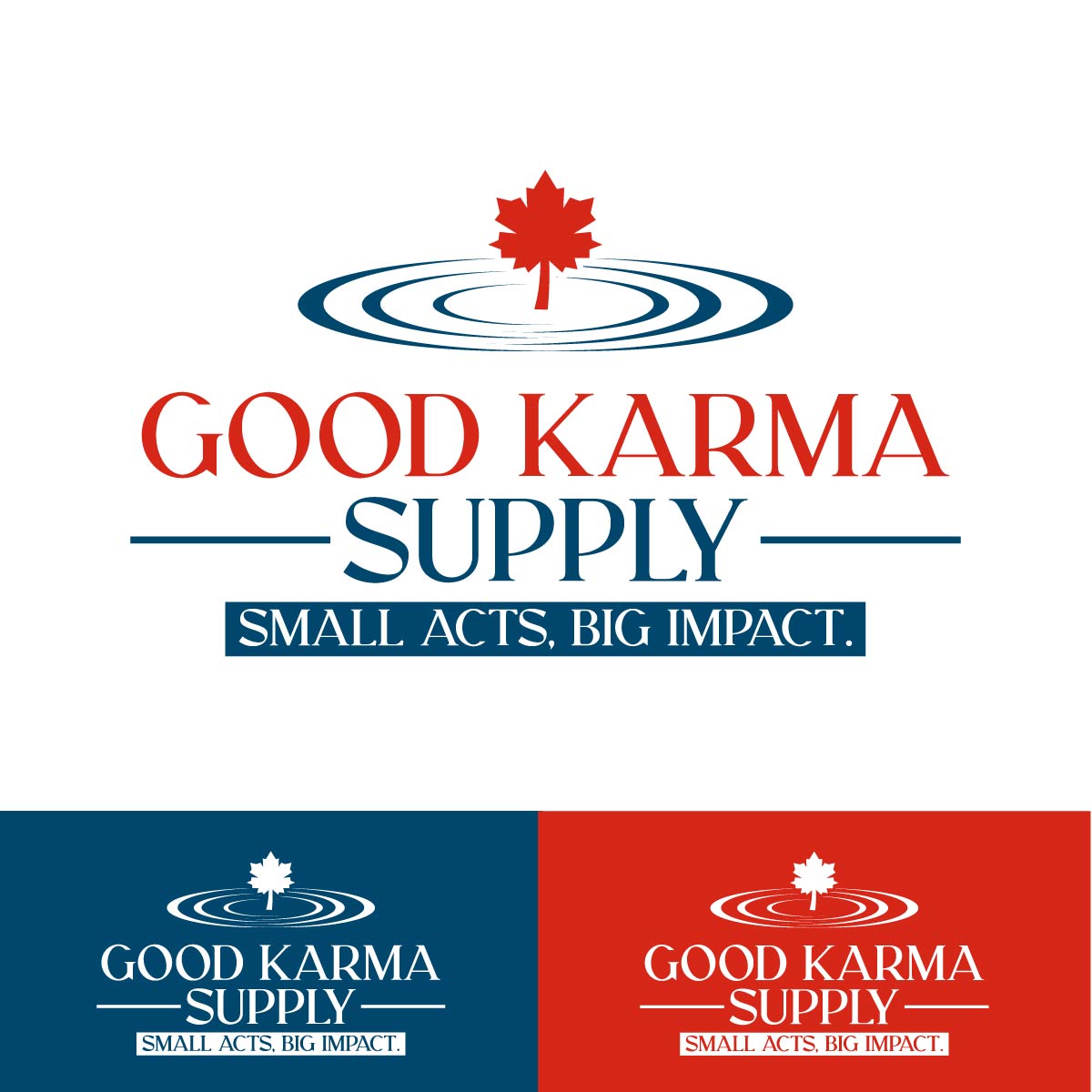Logo Design by DesignLima for the Good Karma Supply Company | Design #37043297