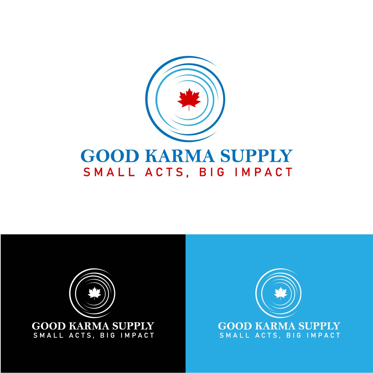 Logo Design by DesignLima for the Good Karma Supply Company | Design #37043302