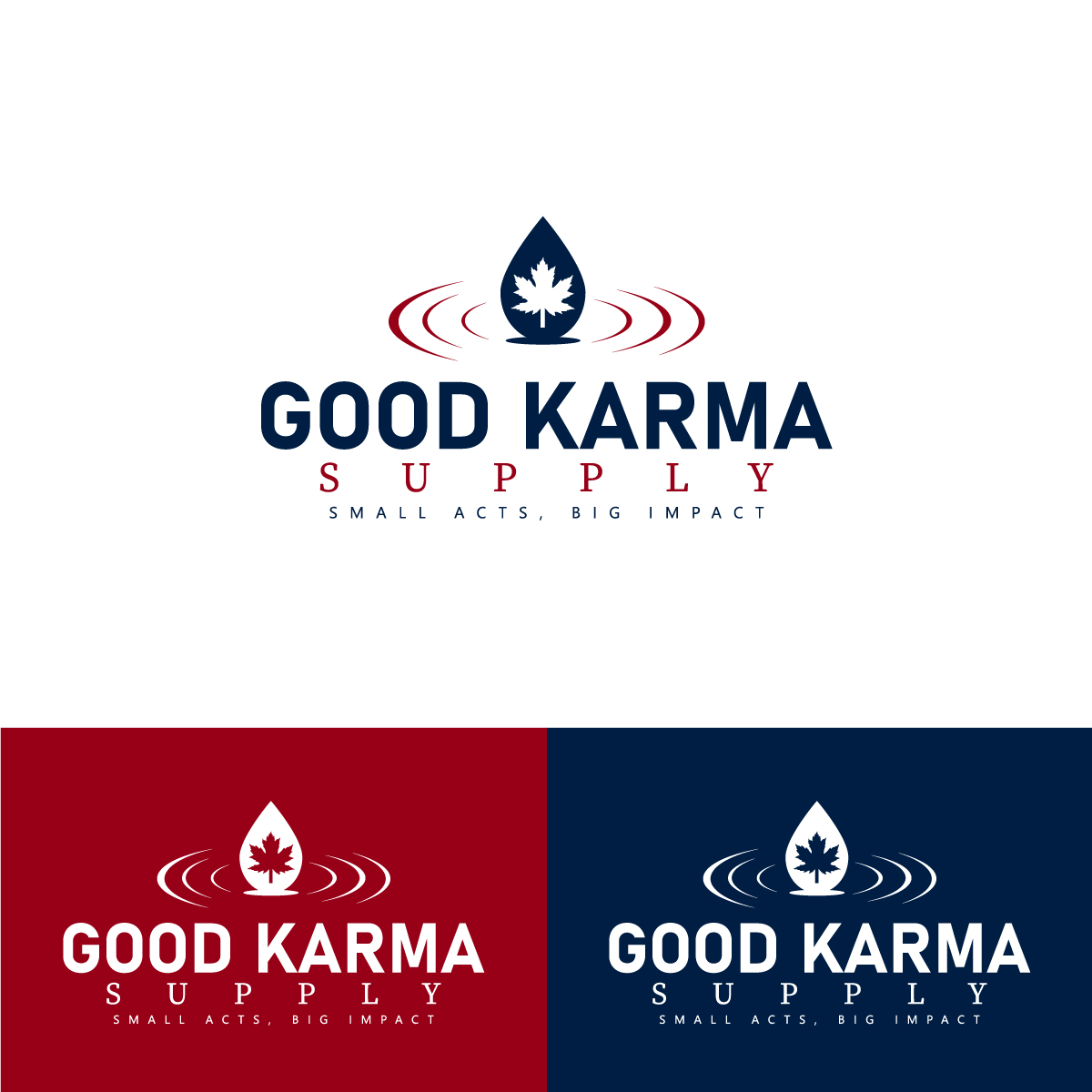 Logo Design by DesignLima for the Good Karma Supply Company | Design #37043303