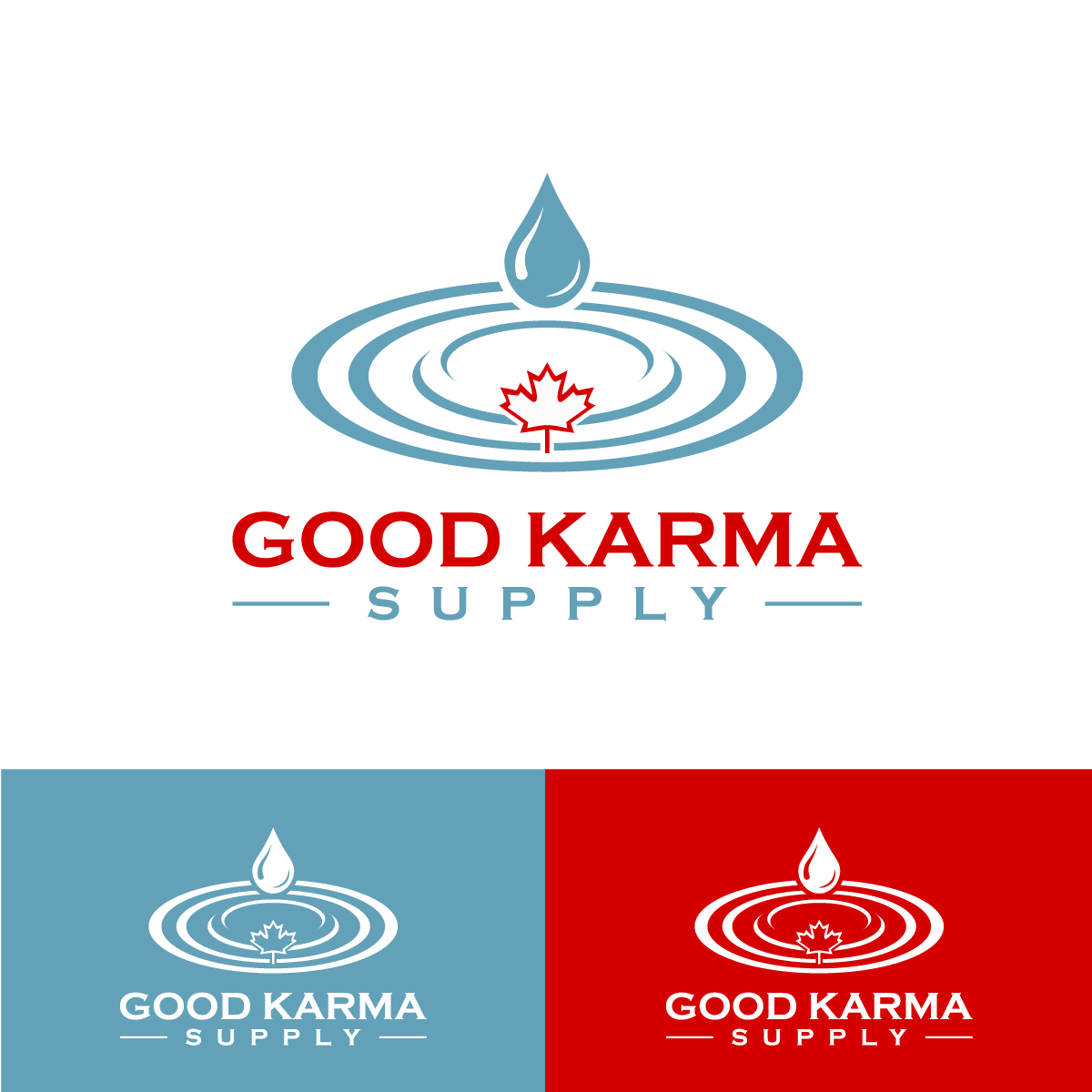 Logo Design by DesignLima for the Good Karma Supply Company | Design #37043423