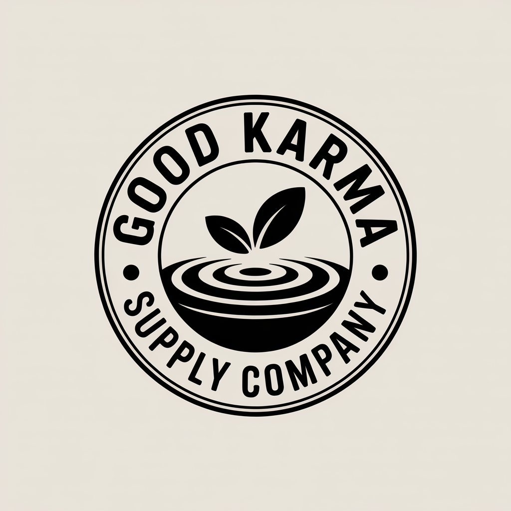 Logo Design by Minang Art_Studio for the Good Karma Supply Company | Design #37060568