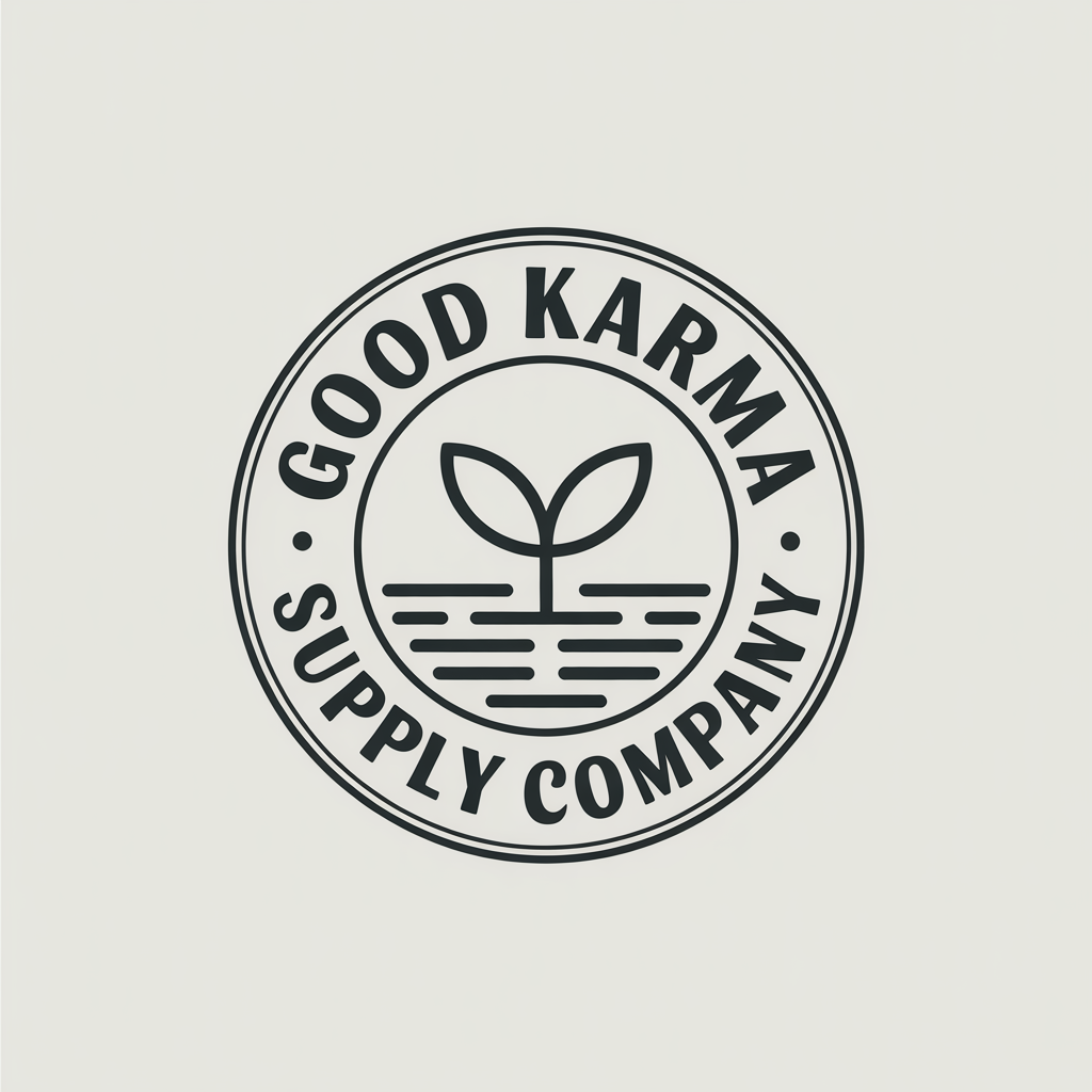 Logo Design by Minang Art_Studio for the Good Karma Supply Company | Design #37060574
