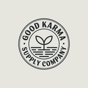 Logo Design by Minang Art_Studio for the Good Karma Supply Company | Design: #37060574