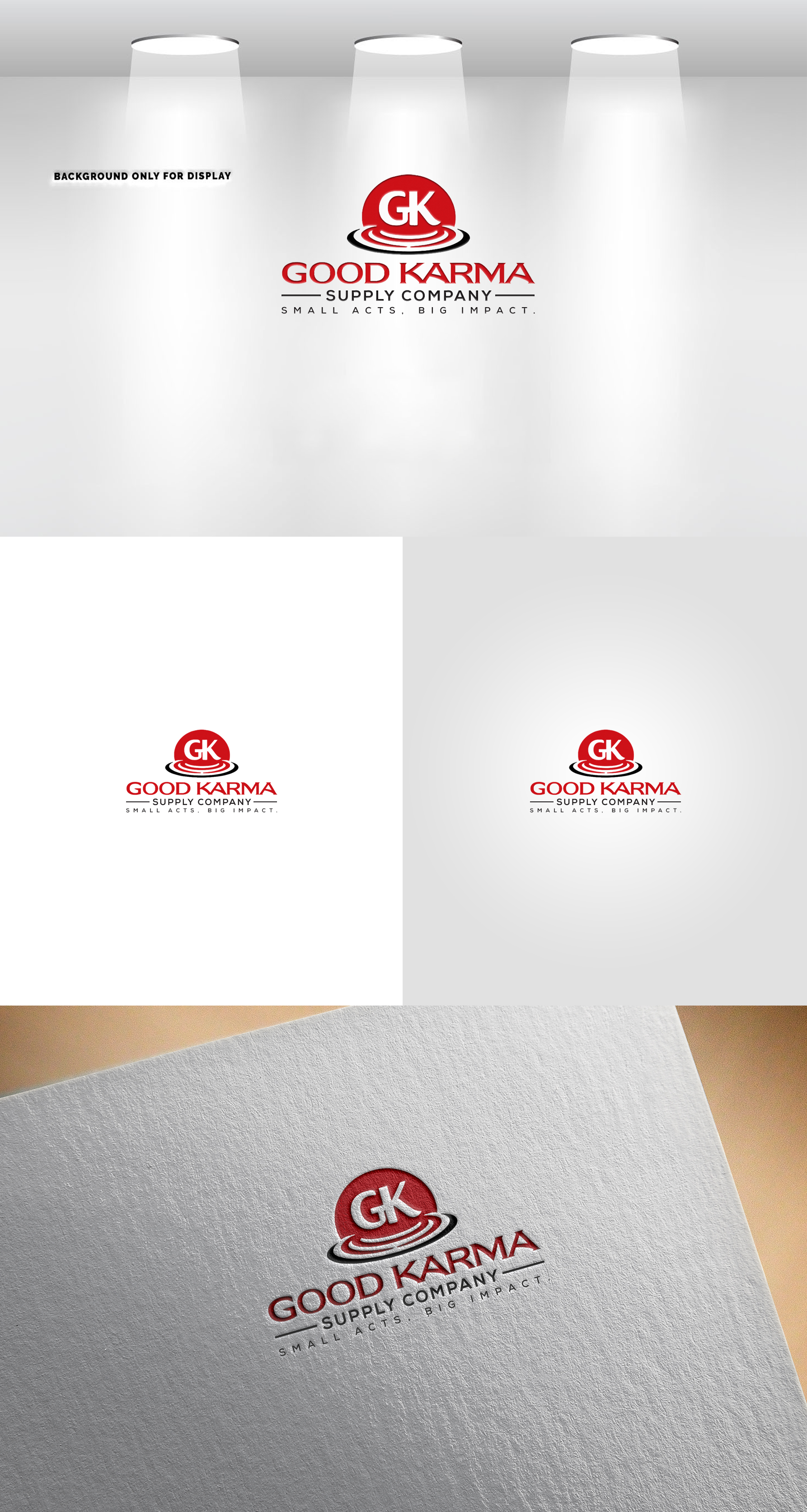 Logo Design by Soonia for the Good Karma Supply Company | Design #37041584