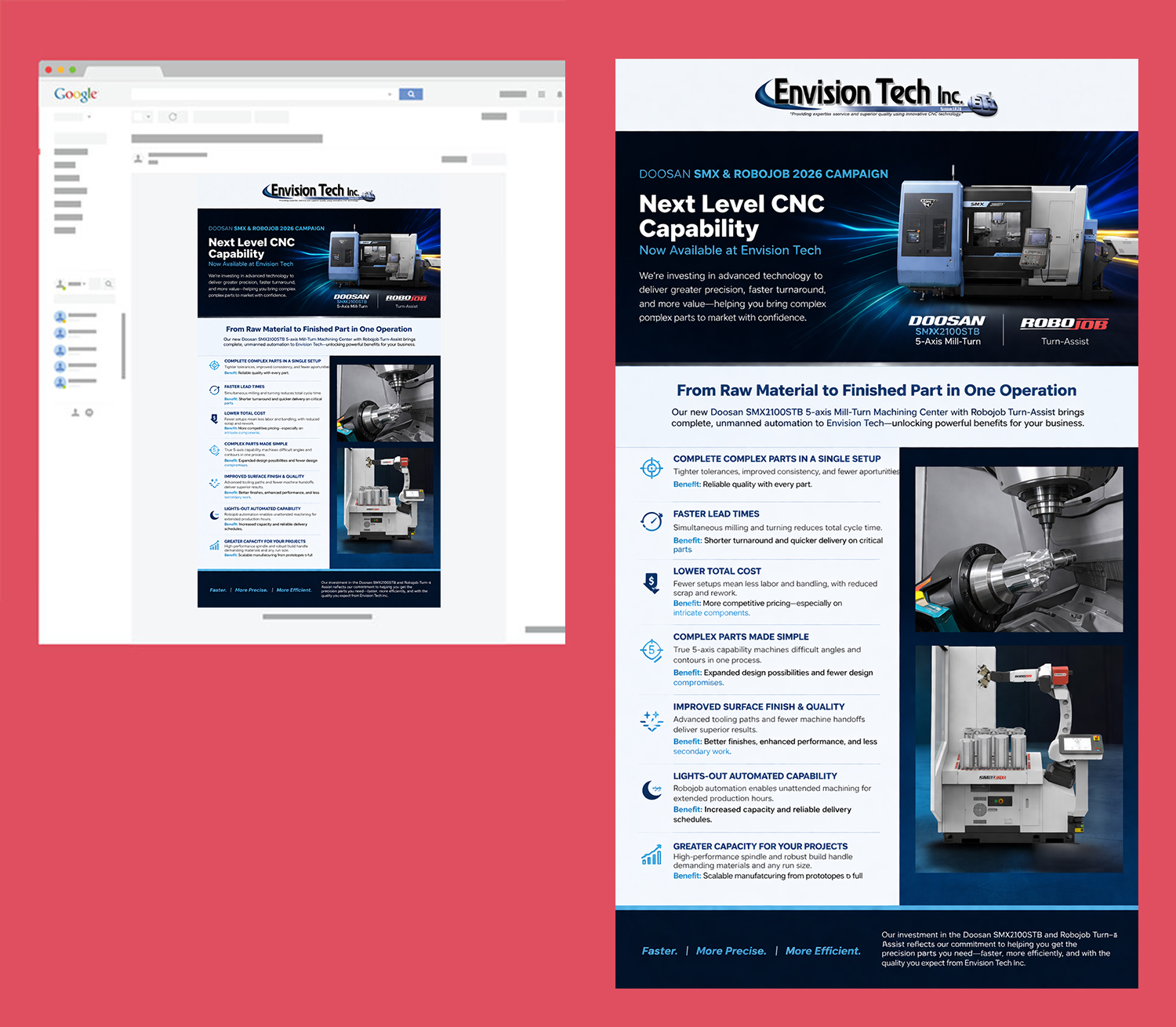 Flyer Design by MDesigns ™ for Envision Tech Inc | Design #37057654