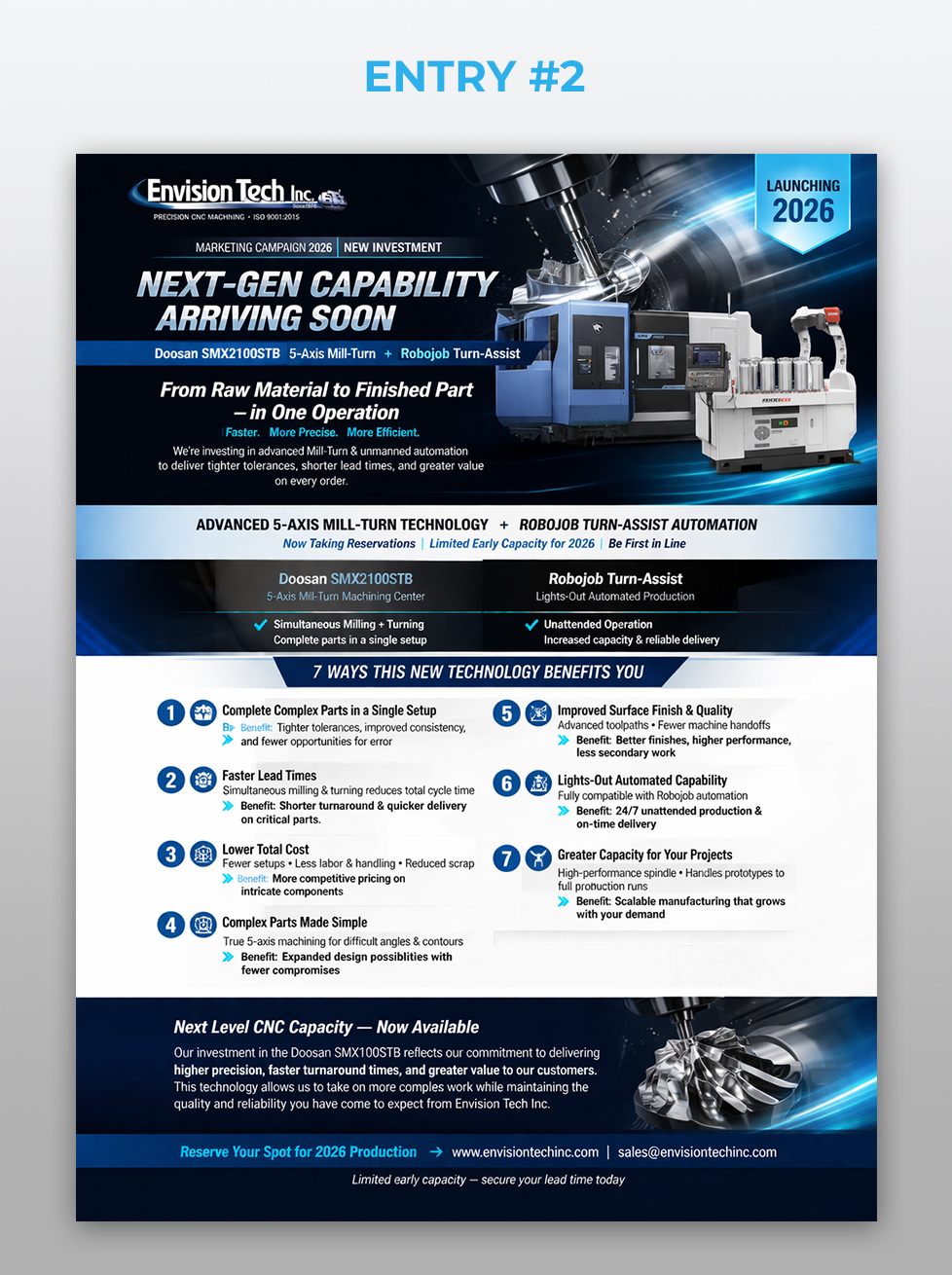 Design de Flyer par MDesigns ™ pour Envision Tech Inc | Design #37057664