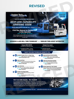 Flyer Design by MDesigns ™ for Envision Tech Inc | Design: #37064224