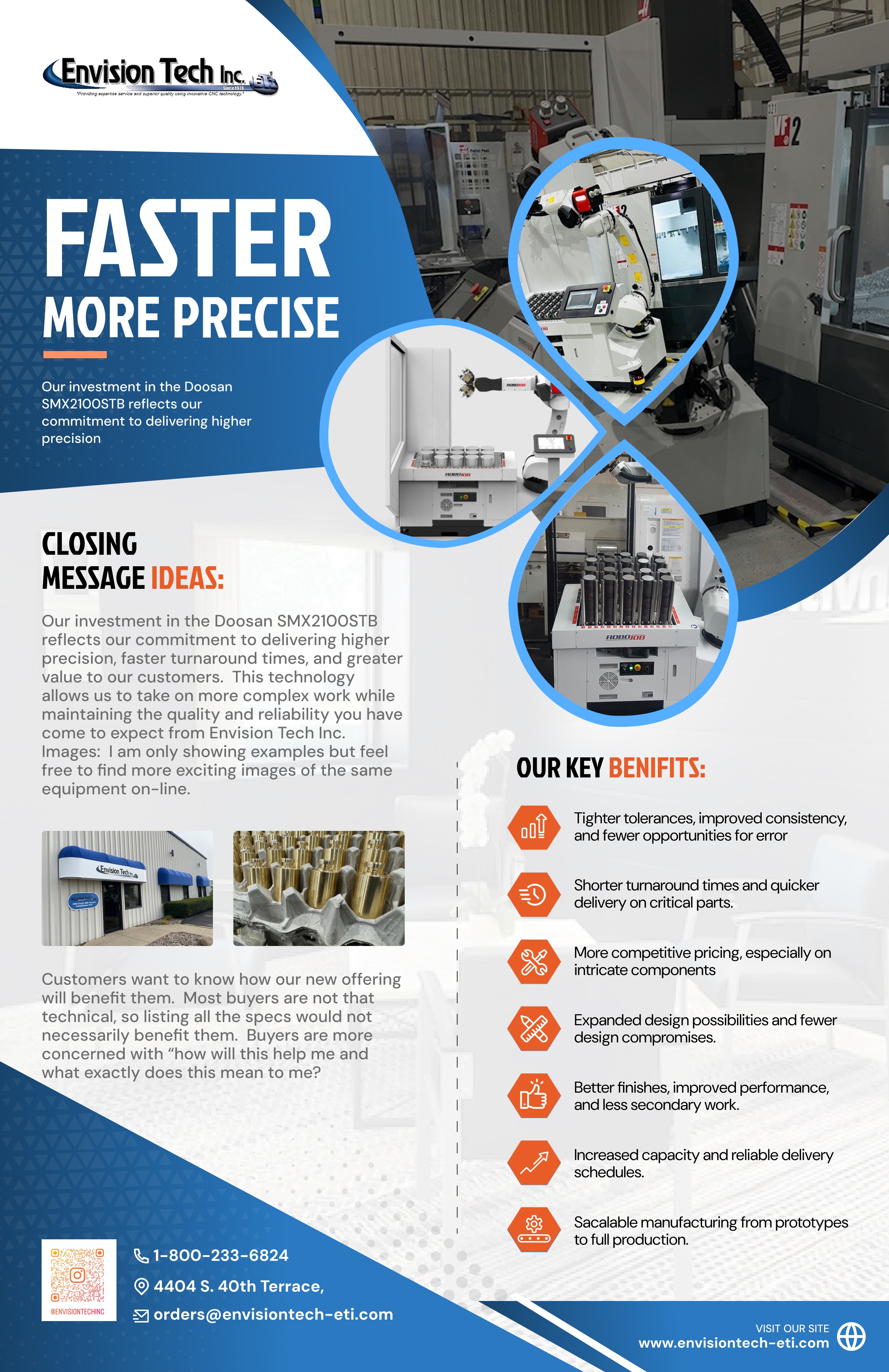 Diseño de Flyer por Ascinate para Envision Tech Inc | Diseño #37050700