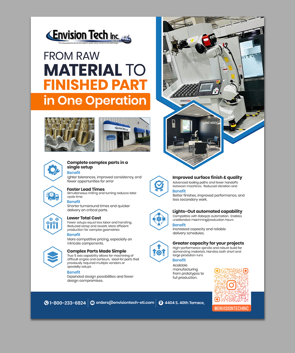 Flyer Design by debdesign for Envision Tech Inc | Design #37054611