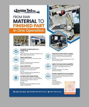 Flyer Design by debdesign for Envision Tech Inc | Design: #37054611