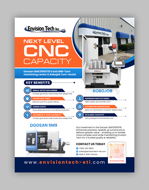 Flyer Design by debdesign for Envision Tech Inc | Design: #37058219