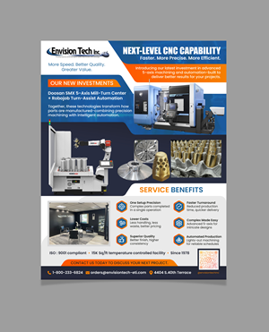 Flyer Design by saurov for Envision Tech Inc | Design: #37048674