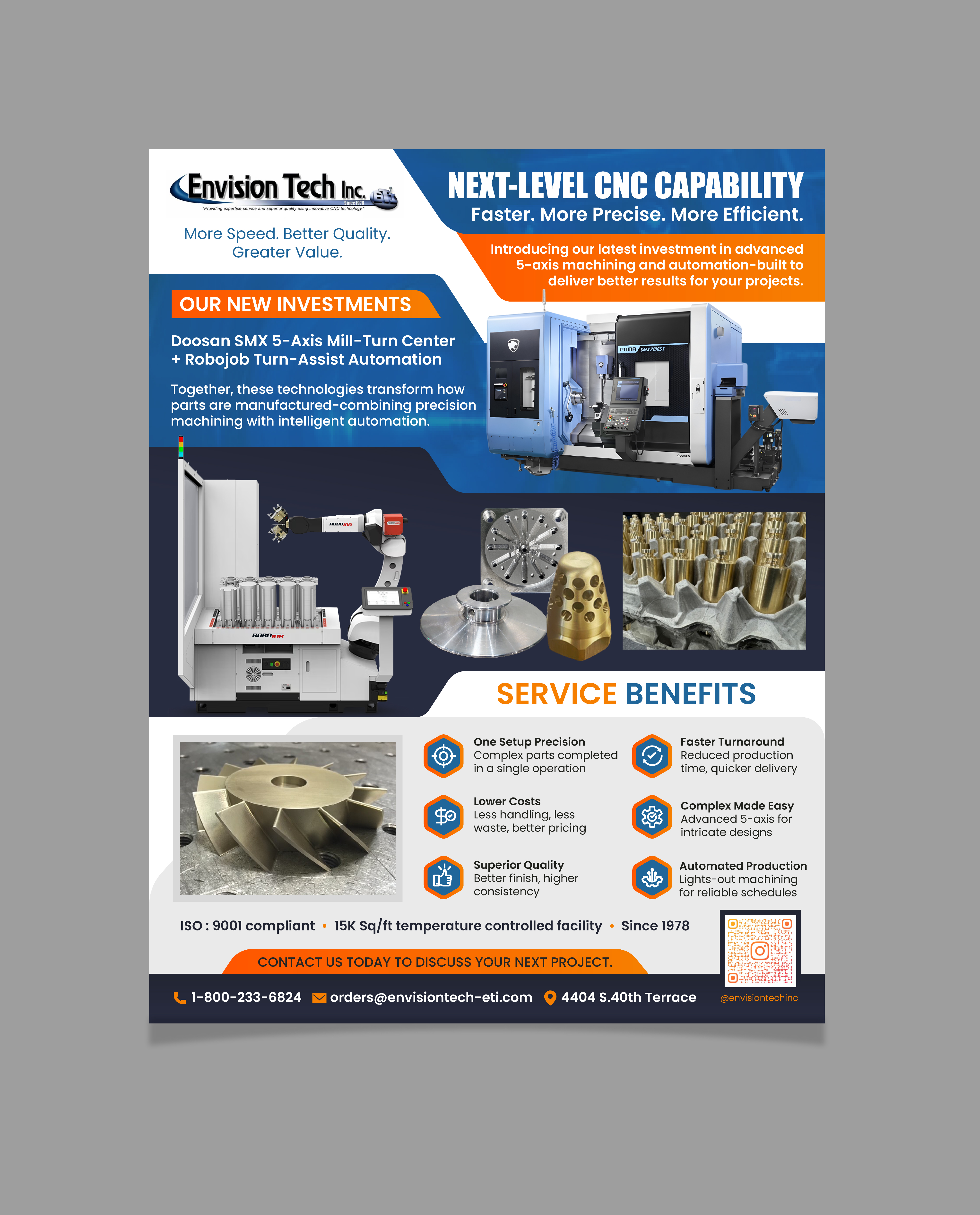 Flyer Design by saurov for Envision Tech Inc | Design #37052194