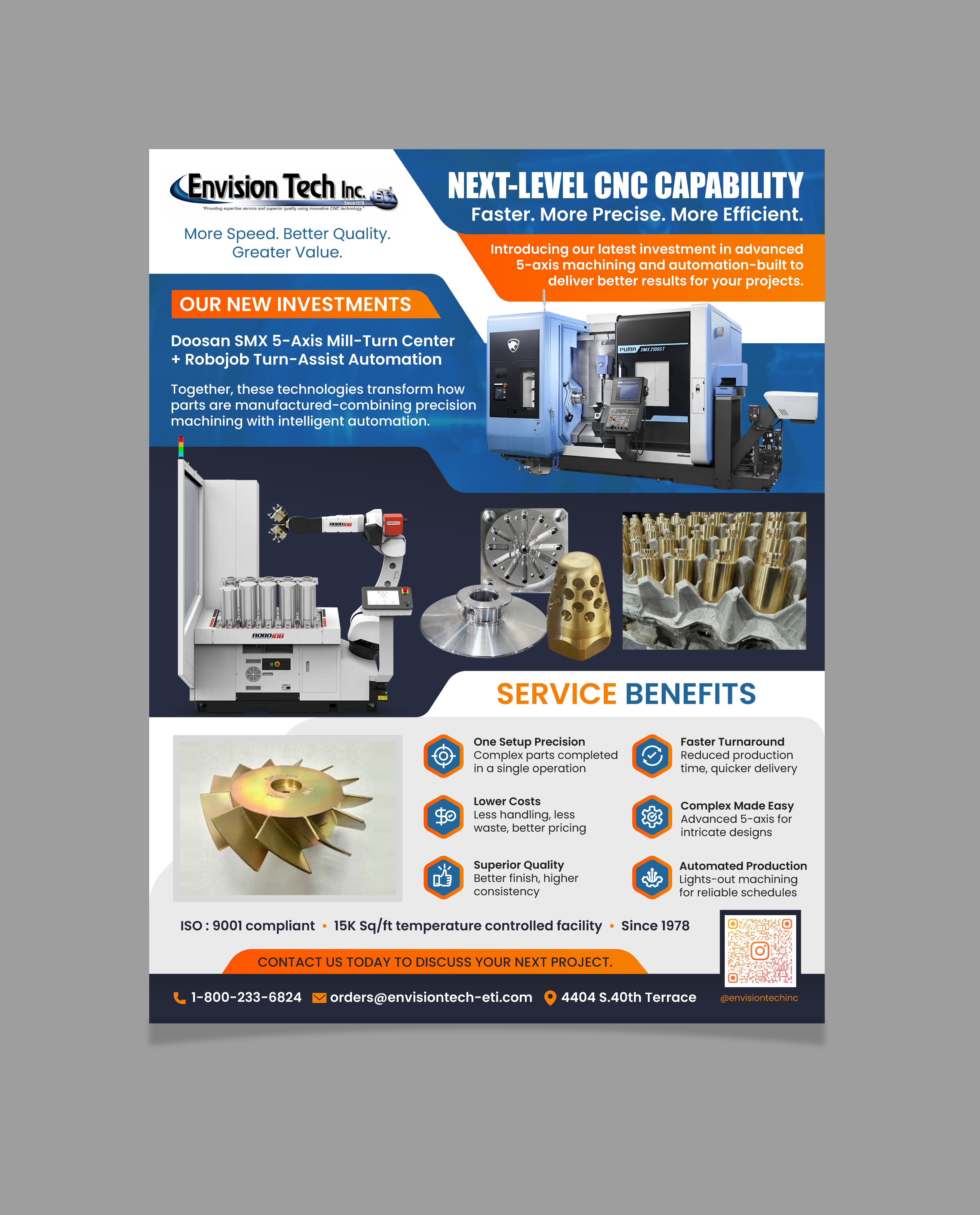 Flyer Design by saurov for Envision Tech Inc | Design #37052577