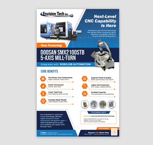 Flyer Design by DA. for Envision Tech Inc | Design: #37042032