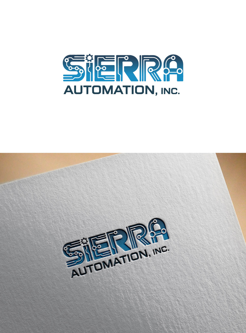 Logo-Design von KING JM für Sierra Automation, Inc. | Design #37041504
