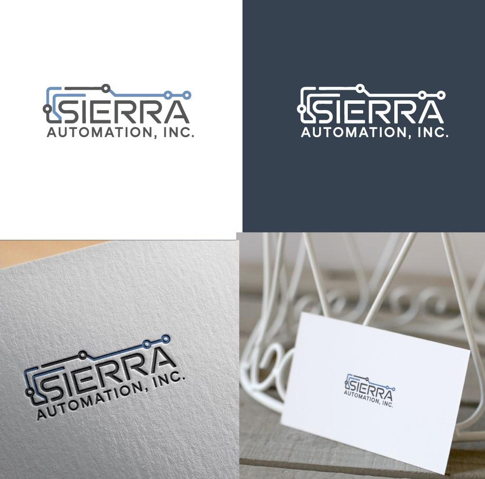 Logo Design by Jonshonkal for Sierra Automation, Inc. | Design #37051469