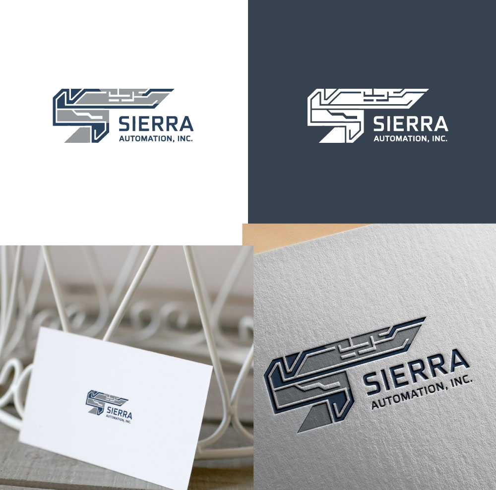 Logo Design by Jonshonkal for Sierra Automation, Inc. | Design #37051470