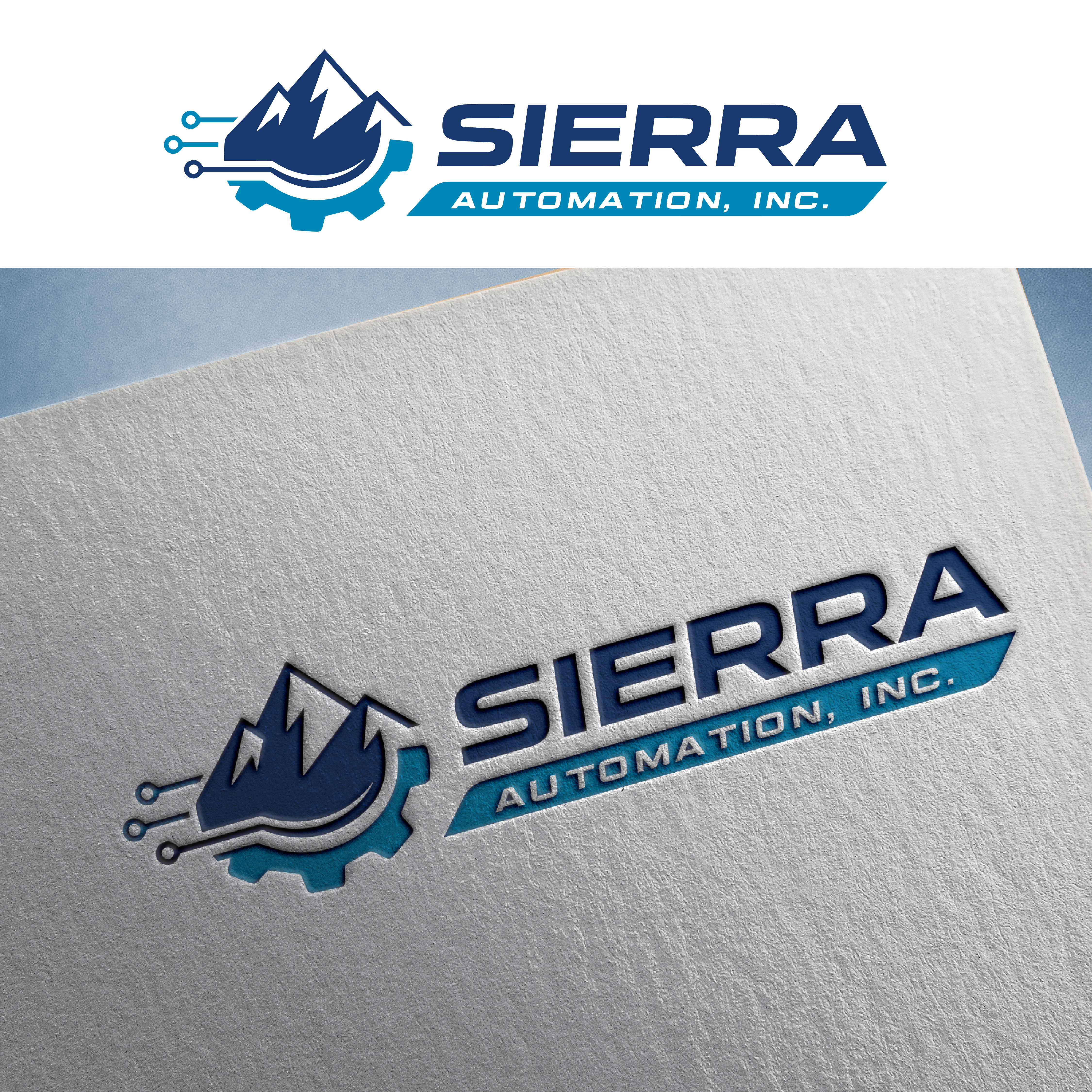 Logo Design by Shariqology for Sierra Automation, Inc. | Design #37048988