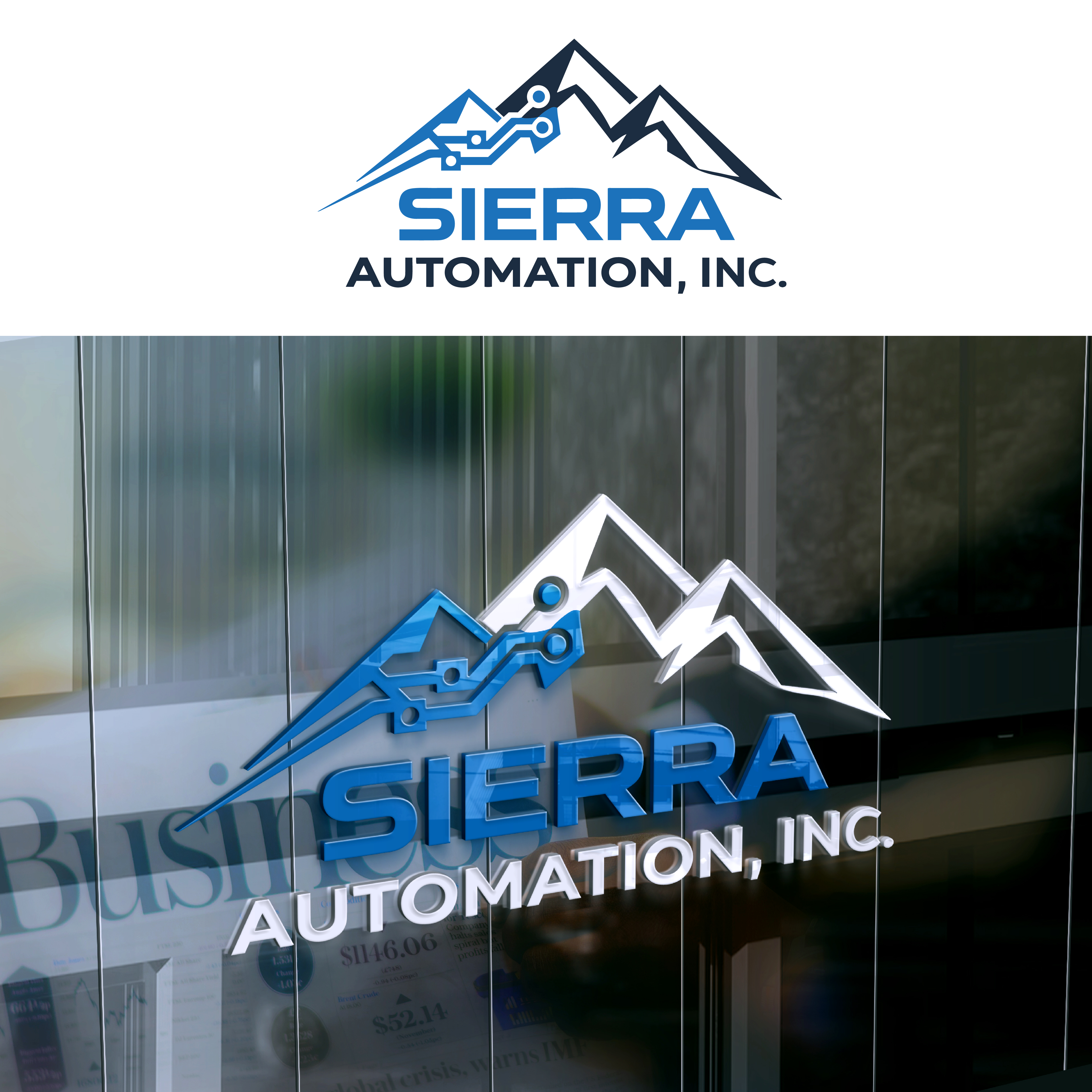 Logo-Design von Shariqology für Sierra Automation, Inc. | Design #37059282