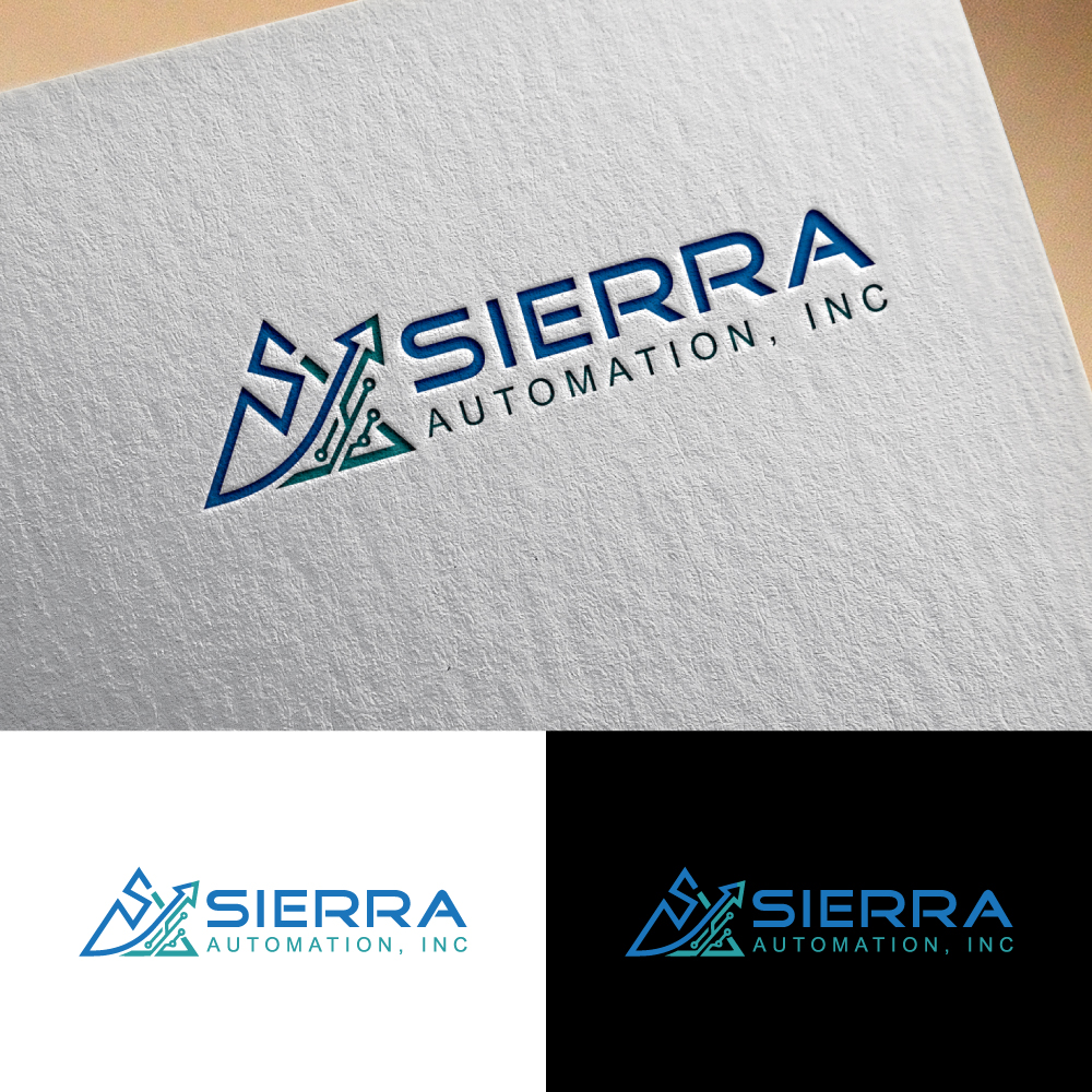 Logo Design by bute for Sierra Automation, Inc. | Design #37055738