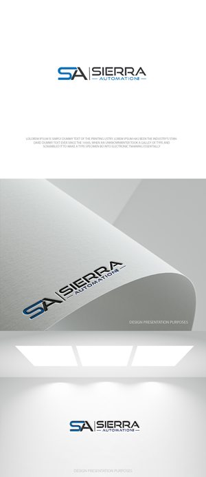 Logo Design by zebronicgraphic for Sierra Automation, Inc. | Design: #37042503