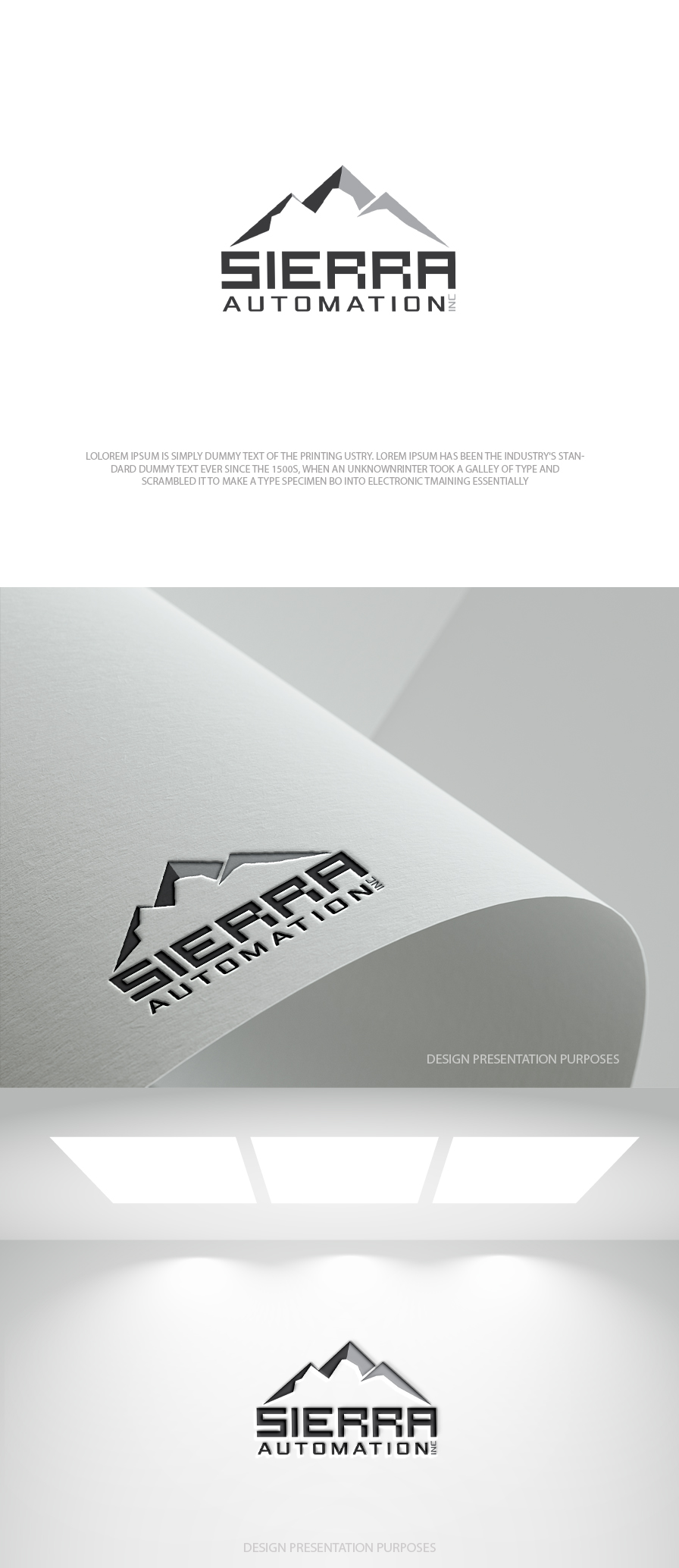 Logo Design by zebronicgraphic for Sierra Automation, Inc. | Design #37042504