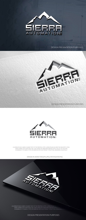 Logo Design by zebronicgraphic for Sierra Automation, Inc. | Design: #37042505