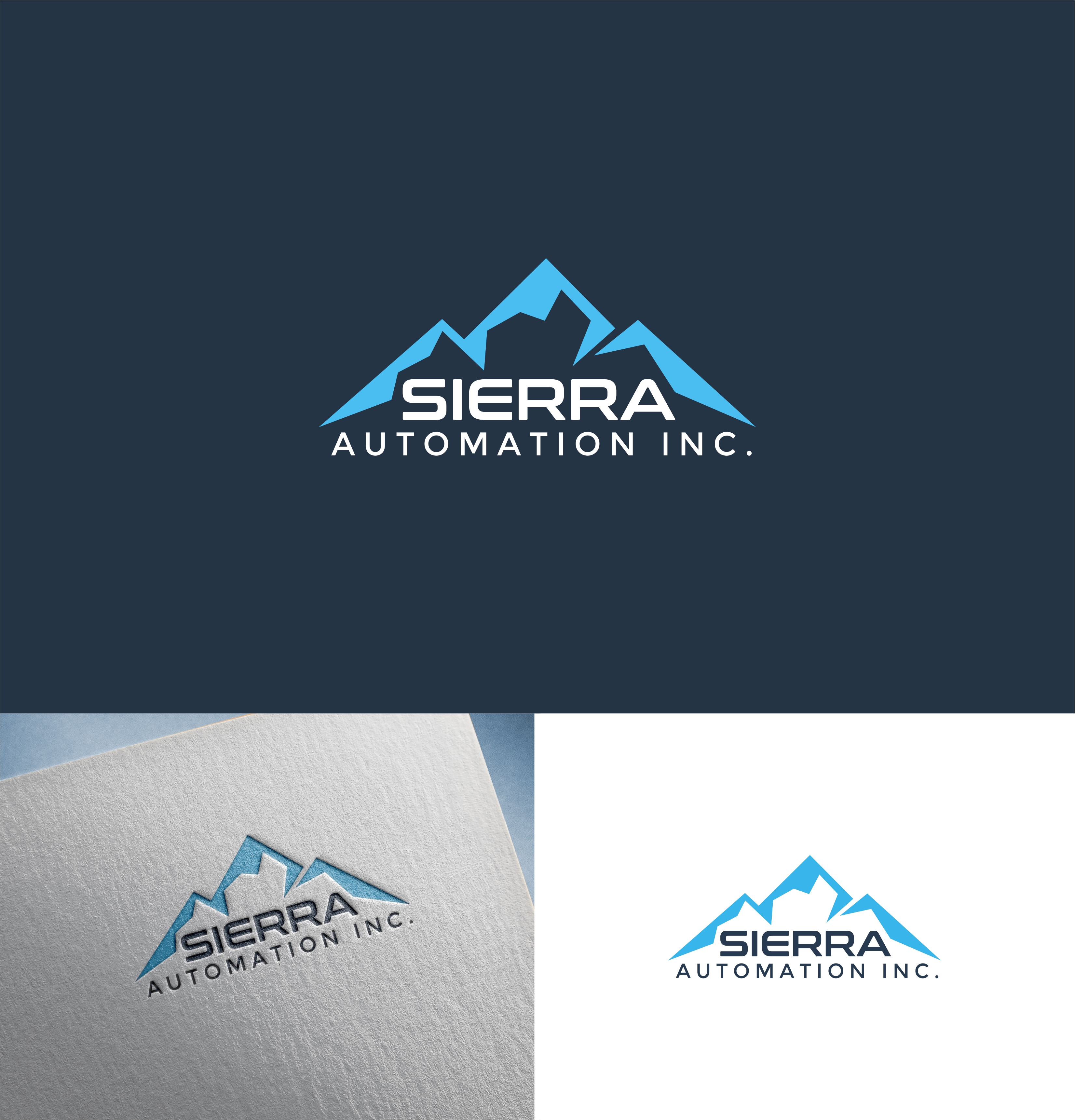 Logo Design by Joenet Jayawarna for Sierra Automation, Inc. | Design #37061263