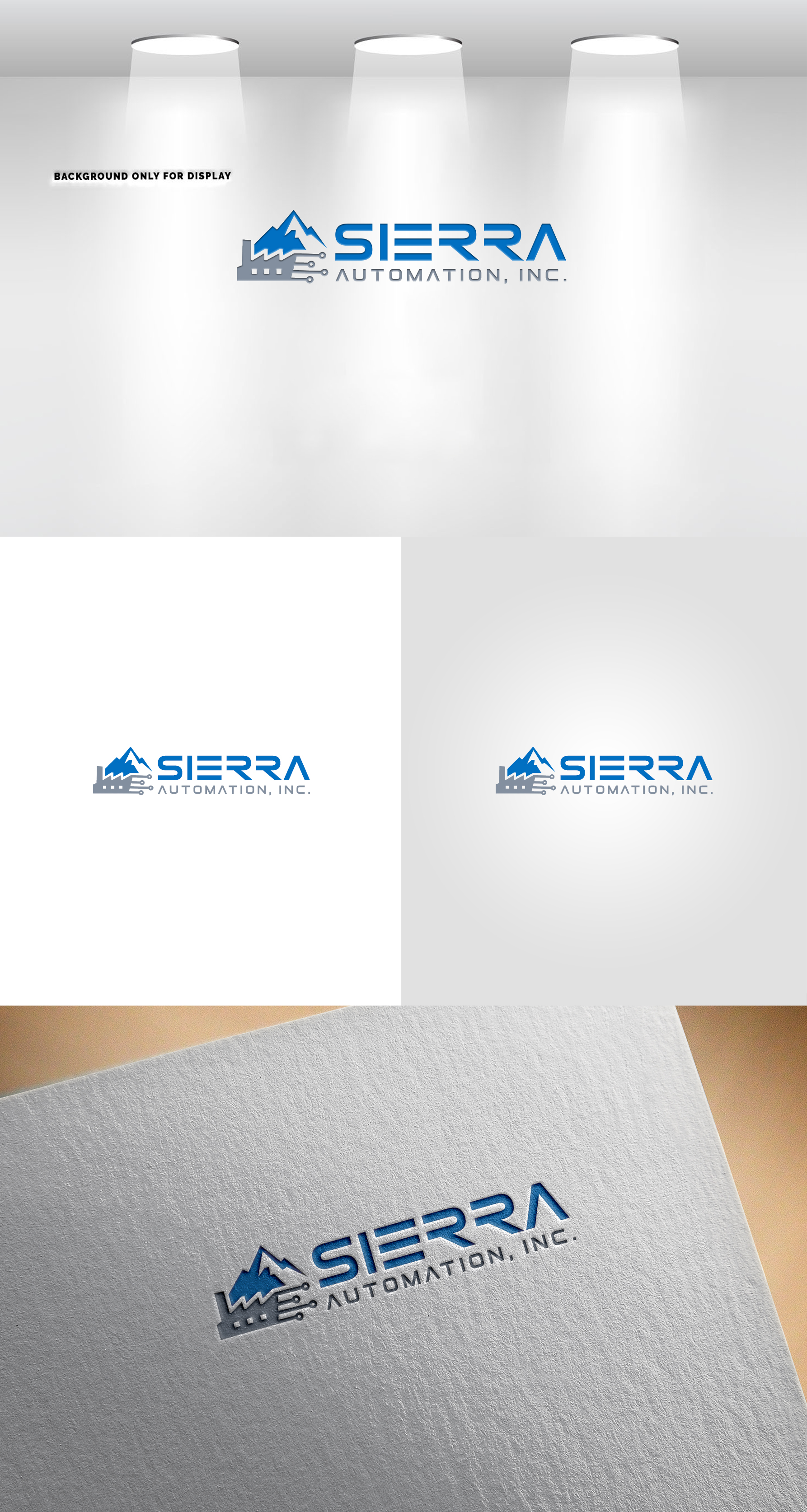 Logo Design by Soonia for Sierra Automation, Inc. | Design #37045121