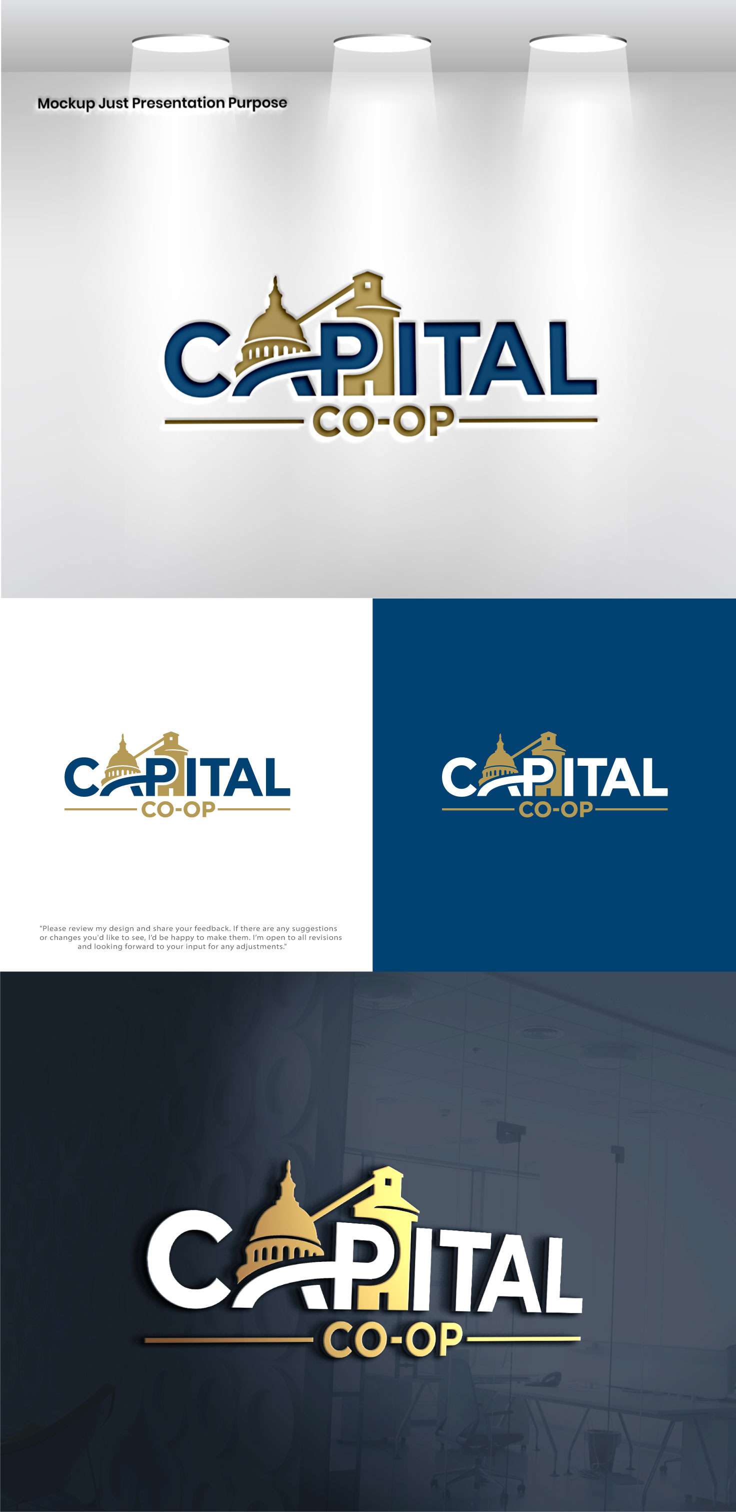 Logo Design by Pixel Foundry for Capital Co-op | Design #37047905