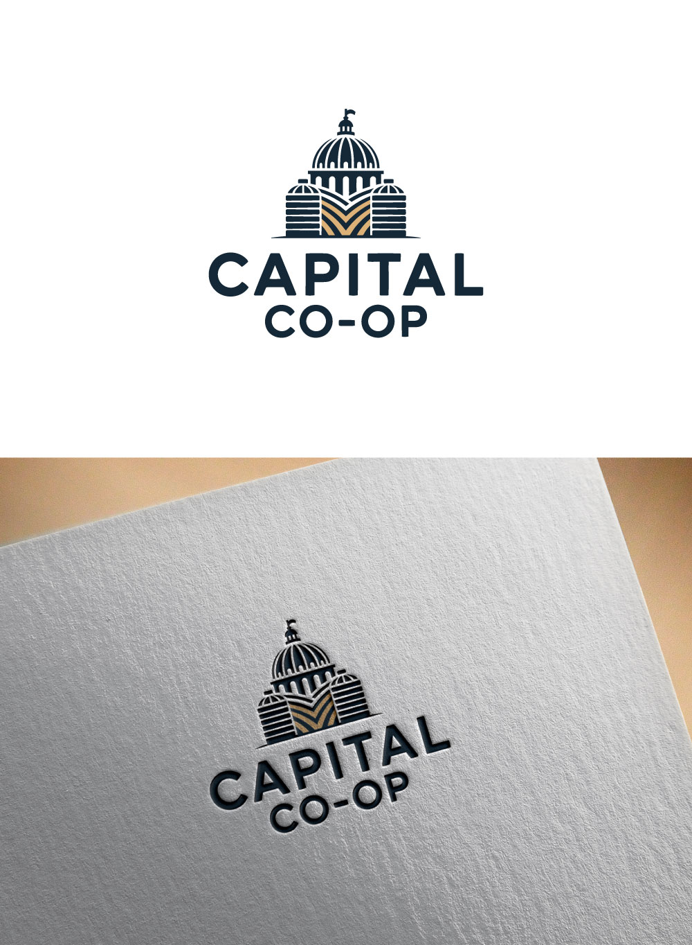 Logo-Design von KING JM für Capital Co-op | Design #37048392