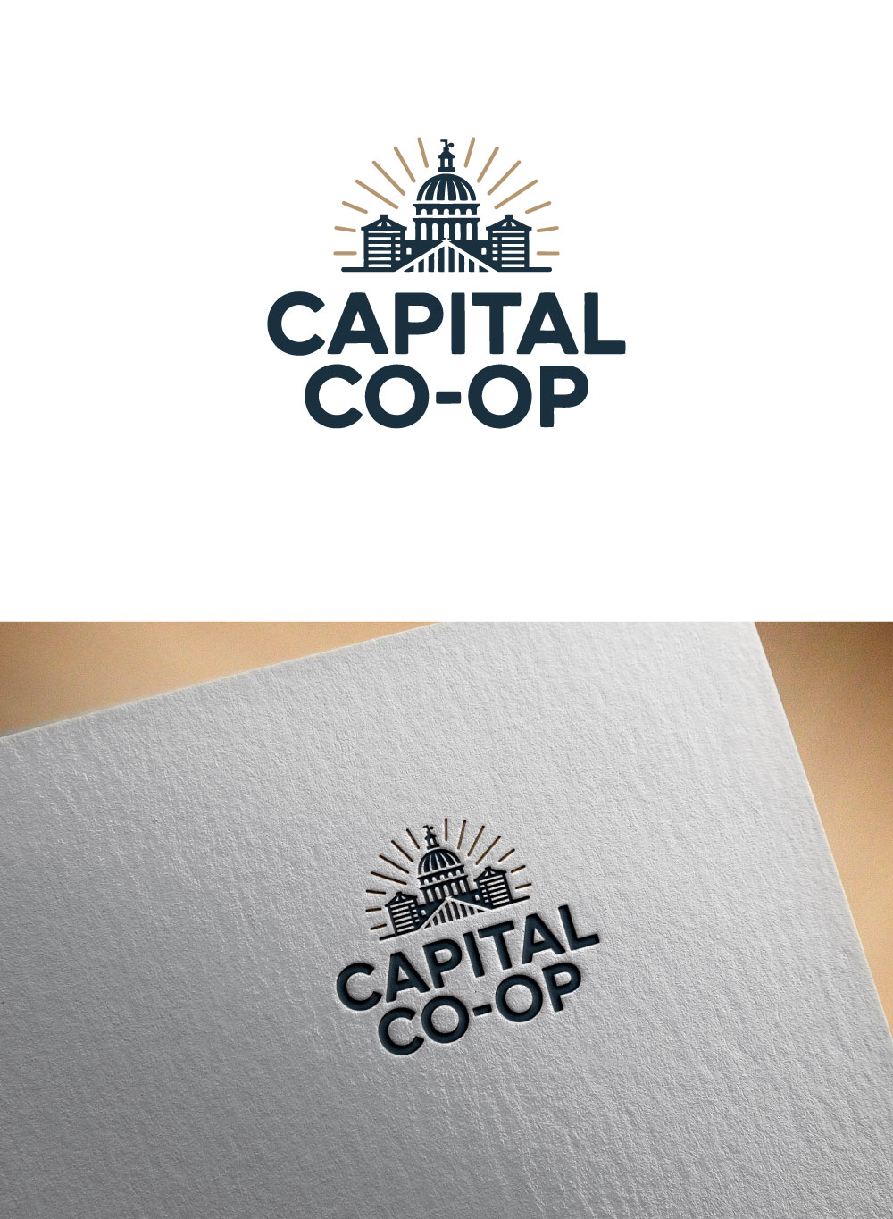 Diseño de Logo por KING JM para Capital Co-op | Diseño #37048393