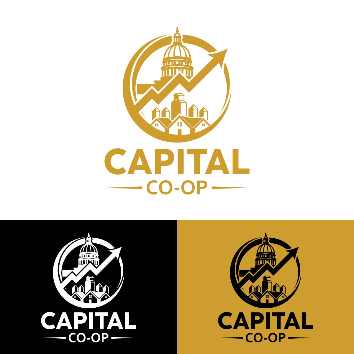 Logo Design by MonsterDesign for Capital Co-op | Design #37051312