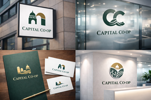 Logo-Design von Zoey Ayden für Capital Co-op | Design: #37047288