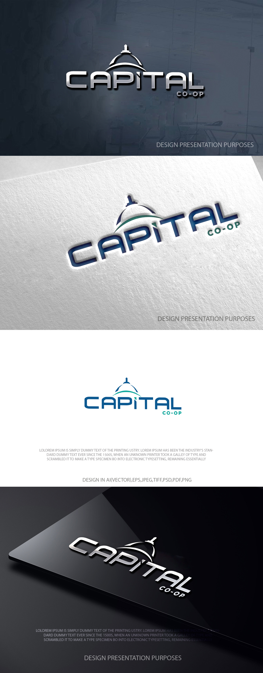 Logo Design by zebronicgraphic for Capital Co-op | Design #37045226